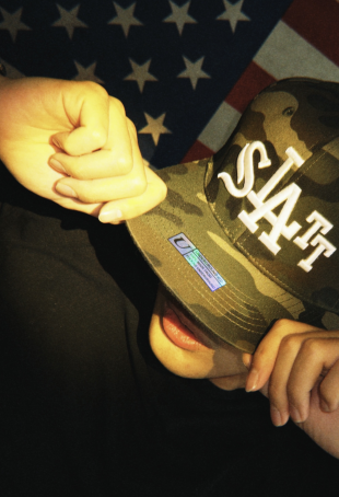Camo Slatt Snapback 